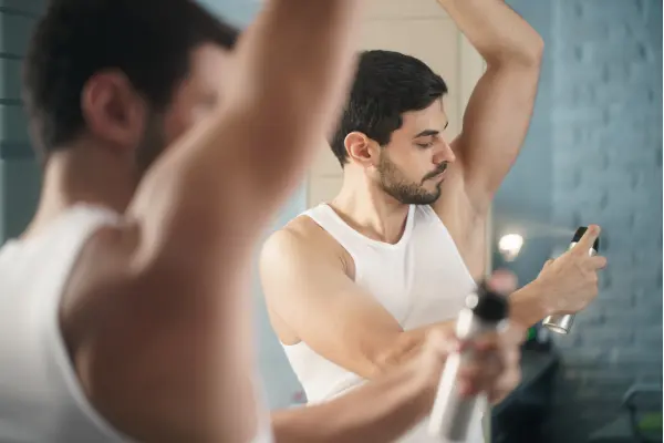 deo in underarm