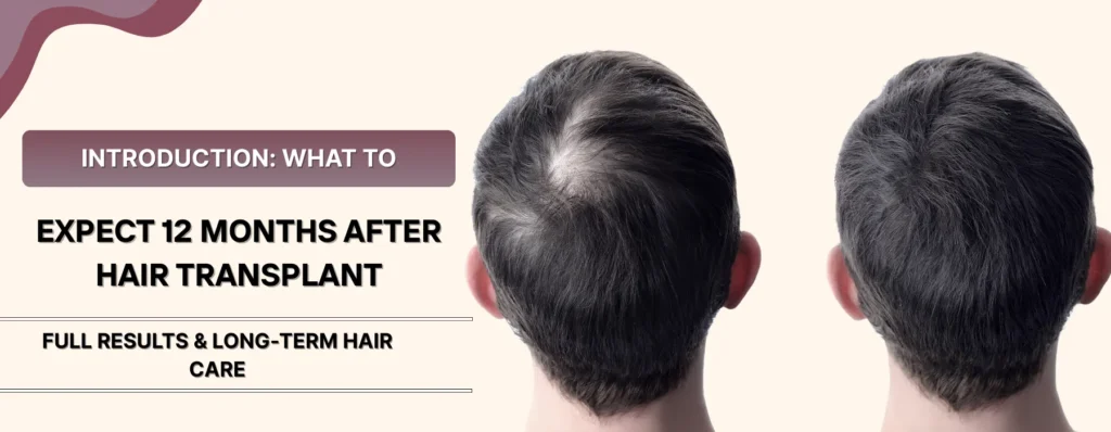 12 Months After Hair Transplant