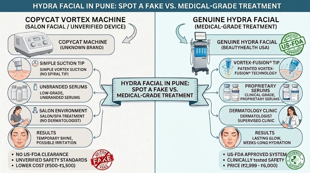 The Fake HydraFacial in Pune — What You Must Know