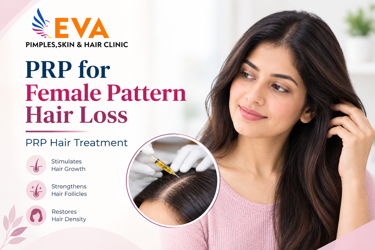 PRP for Female Pattern Hair Loss