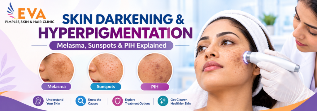 Skin Darkening and Hyperpigmentation Melasma, Sunspots, and PIH Explained